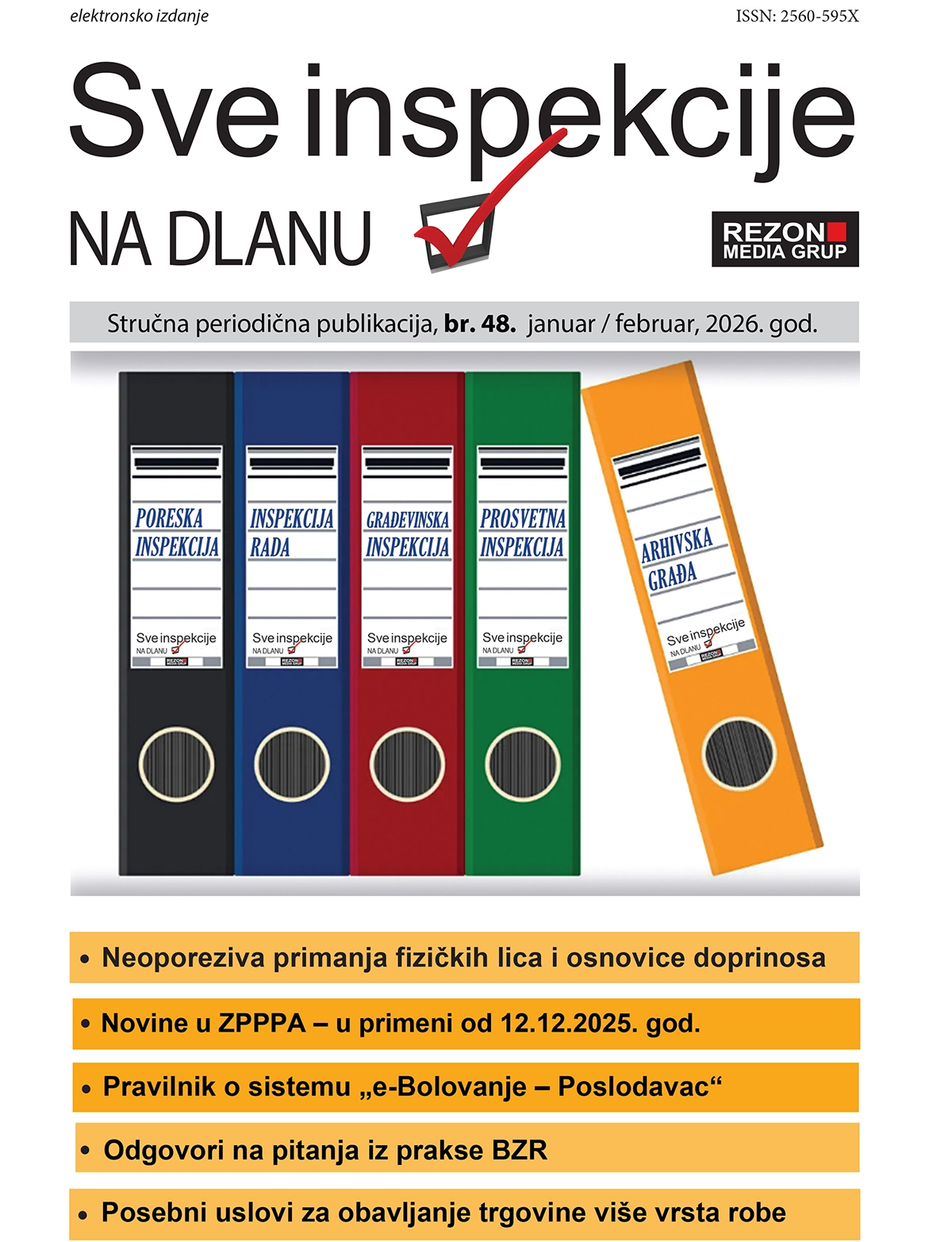 Sve inspekcije na dlanu